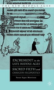 Cover of Excrement in the late Middle Ages by Susan Signe Morrison