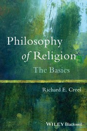 Front cover of Philosophy of religion by Richard E. Creel