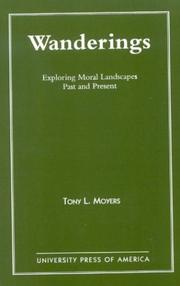 Cover of Wanderings by Tony L. Moyers