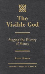 Front cover of The visible God by Rafaël Francis David Amadeus Newman