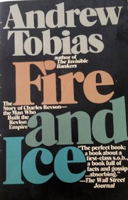 Front cover of Fire and ice by Andrew P. Tobias
