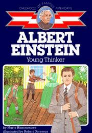 Cover of Albert Einstein, young thinker by Marie Hammontree