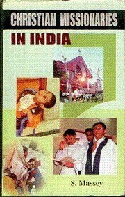 Front cover of Christian missionaries in India by Massey, S. Dr.