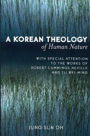 Front cover of A Korean Theology of Human Nature by Jung Sun Oh