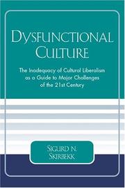 Front cover of Dysfunctional Culture by Sigurd N. Skirbekk