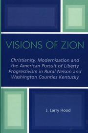Front cover of Visions of Zion by J. Larry Hood