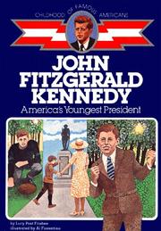 Front cover of John F. Kennedy, young statesman by Lucy Post Frisbee