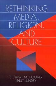Cover of Rethinking media, religion, and culture by Stewart M. Hoover