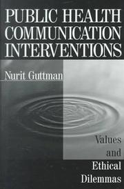 Front cover of Public Health Communication Interventions by Nurit Guttman