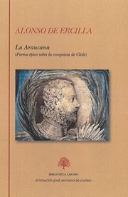 Cover of La Araucana by Alonso de Ercilla y Zúñiga