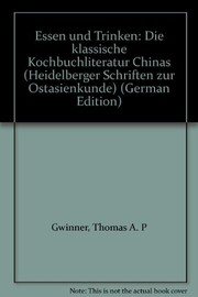Cover of Essen und Trinken by Thomas A. P. Gwinner