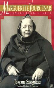 Front cover of Marguerite Yourcenar by Josyane Savigneau