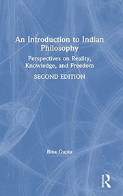 Front cover of Introduction to Indian Philosophy by Bina Gupta