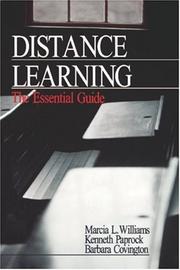 Cover of Distance learning by Marcia L. Williams