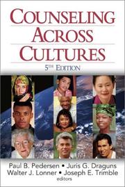 Cover of Counseling across cultures by Paul Pedersen