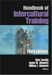 Front cover of Handbook of intercultural training by Dan Landis