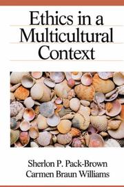 Cover of Ethics in a multicultural context by Sherlon P. Pack-Brown