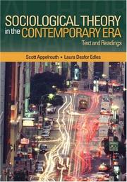Cover of Sociological Theory in the Contemporary Era by Laura Desfor Edles
