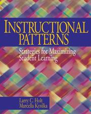 Cover of Instructional patterns by Larry C. Holt