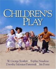 Front cover of Children's play by W. George Scarlett
