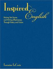 Cover of Inspired English by Lorraine LaCroix
