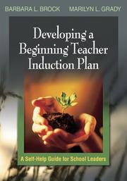 Cover of Developing a teacher induction plan by Barbara L. Brock