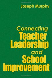 Front cover of Connecting Teacher Leadership and School Improvement by Joseph Murphy