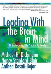 Cover of Leading with the brain in mind by Michael Haley Dickmann