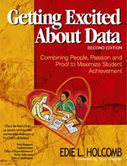 Cover of Getting excited about data by Edie L. Holcomb