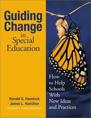 Front cover of Guiding change in special education by Ronald G. Havelock