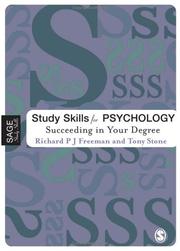Front cover of Study skills for psychology by Richard P. J. Freeman