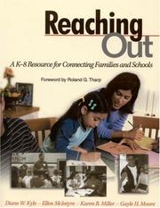 Cover of Reaching out by Diane W. Kyle