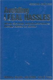 Cover of Avoiding legal hassles by T. C. Horsfall