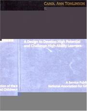 Cover of The parallel curriculum by Carol A. Tomlinson
