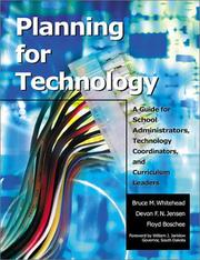 Cover of Planning for technology by Bruce M. Whitehead