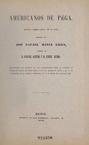 Front cover of Americanos de pega by Rafael Aceves y Lozano