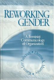 Front cover of Reworking gender by Karen Lee Ashcraft