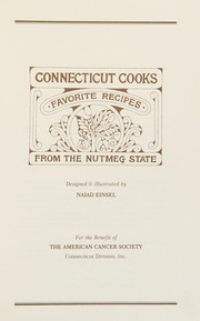 Front cover of Connecticut cooks by Naiad Einsel