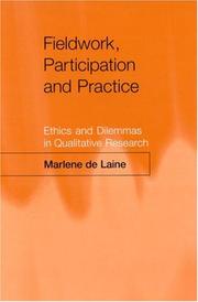 Cover of Fieldwork, participation and practice by Marlene de Laine