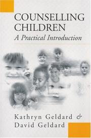 Cover of Counselling Children by Kathryn Geldard