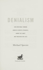 Cover of Denialism by Michael Specter