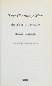 Cover of This Charming Man by Robert Fairclough
