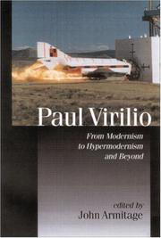 Cover of Paul Virilio by John Armitage