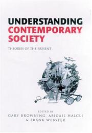 Front cover of Understanding contemporary society by Gary K. Browning