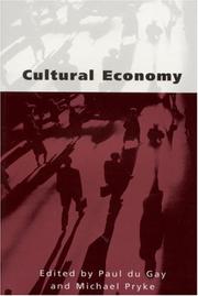 Front cover of Cultural economy by Workshop on Cultural Economy (2000 Open University)