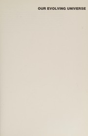 Cover of Our evolving universe by Walter H. Hesse