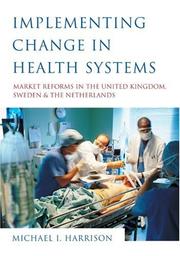 Cover of Implementing change in health systems by Michael I. Harrison