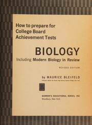 Front cover of Modern biology in review by Maurice Bleifeld