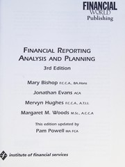 Cover of Financial Reporting Analysis and Planning by Powell