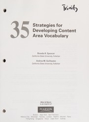 Front cover of 35 strategies for developing content area vocabulary by Brenda H. Spencer